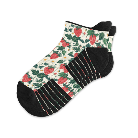 Strawberry Delight Ankle Compression Socks