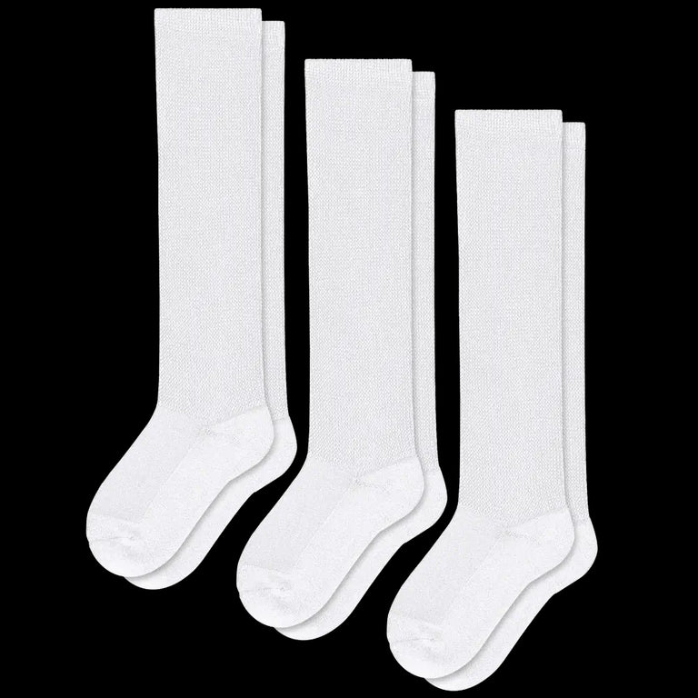 White EasyStretch™ Socks Bundle 3-Pack