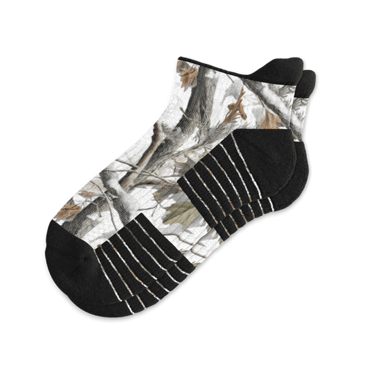 Winter Camo Ankle Compression Socks