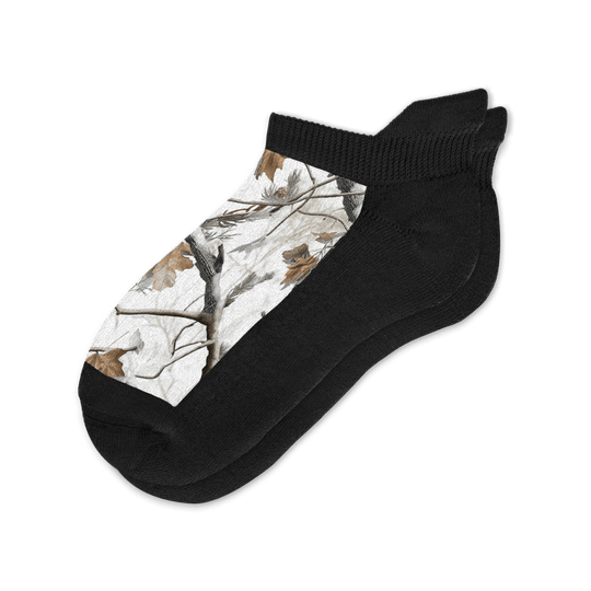 Winter Camo Ankle Socks