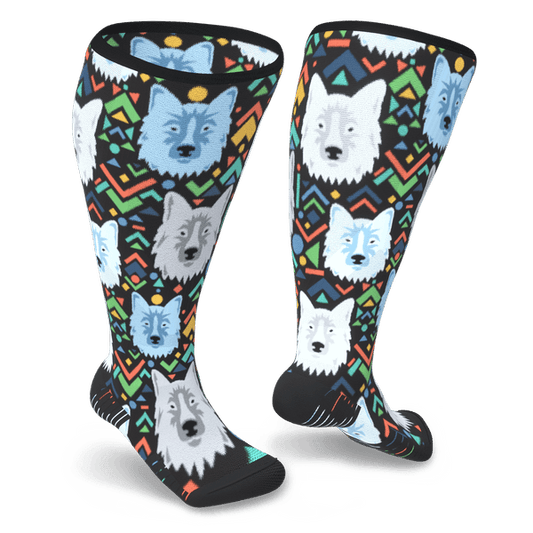 Wolf Pack Diabetic Compression Socks