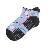 Cherry blossoms ankle compression socks