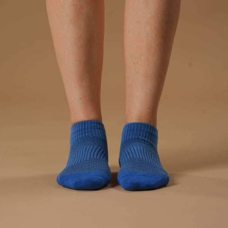 Cobalt Ankle Compression Socks