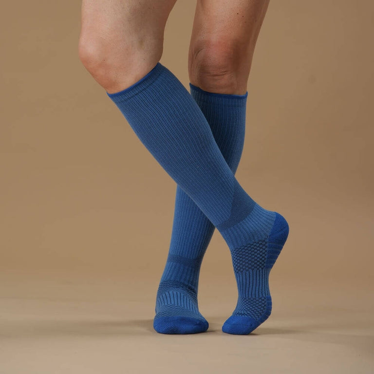 Cobalt Compression Socks