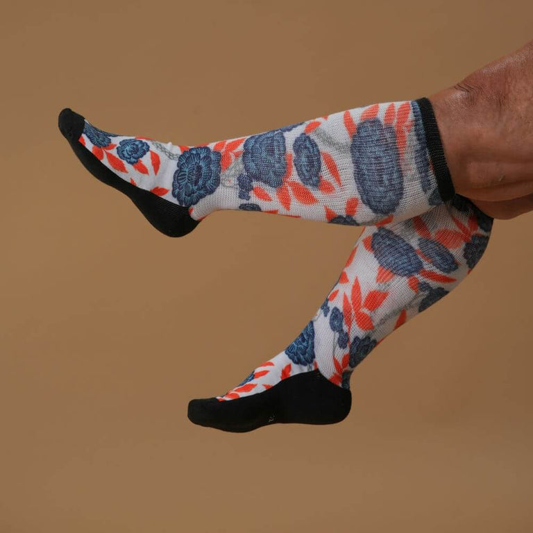Blue Bloom EasyStretch™ Socks