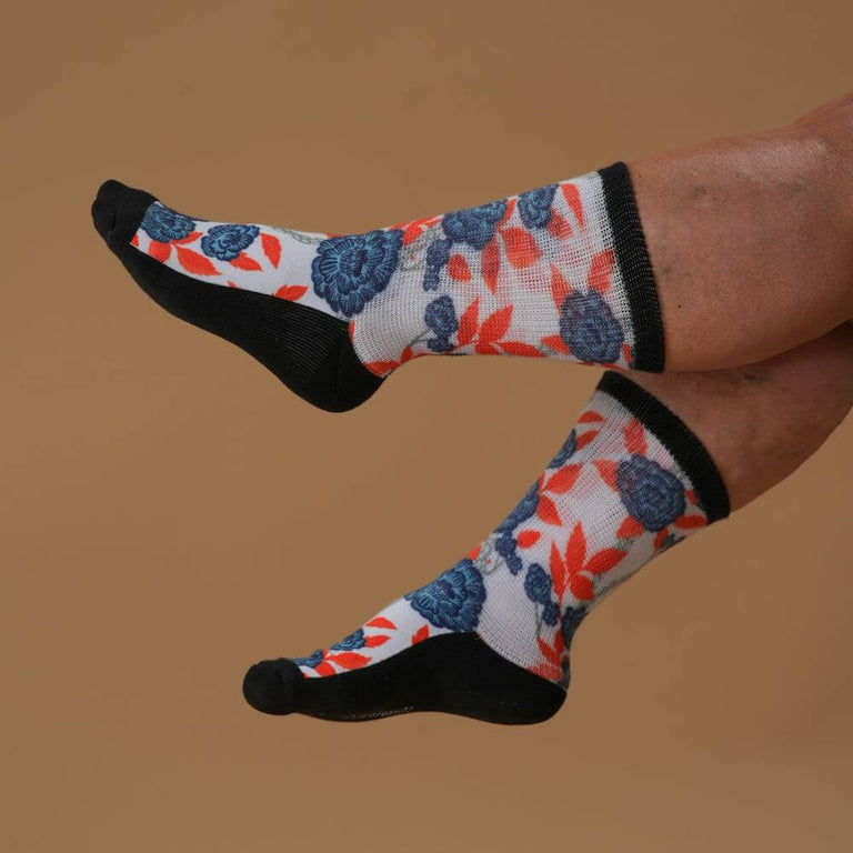 Blue Bloom EasyStretch™ Socks