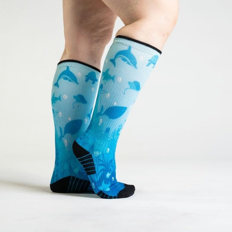 Sea compression socks