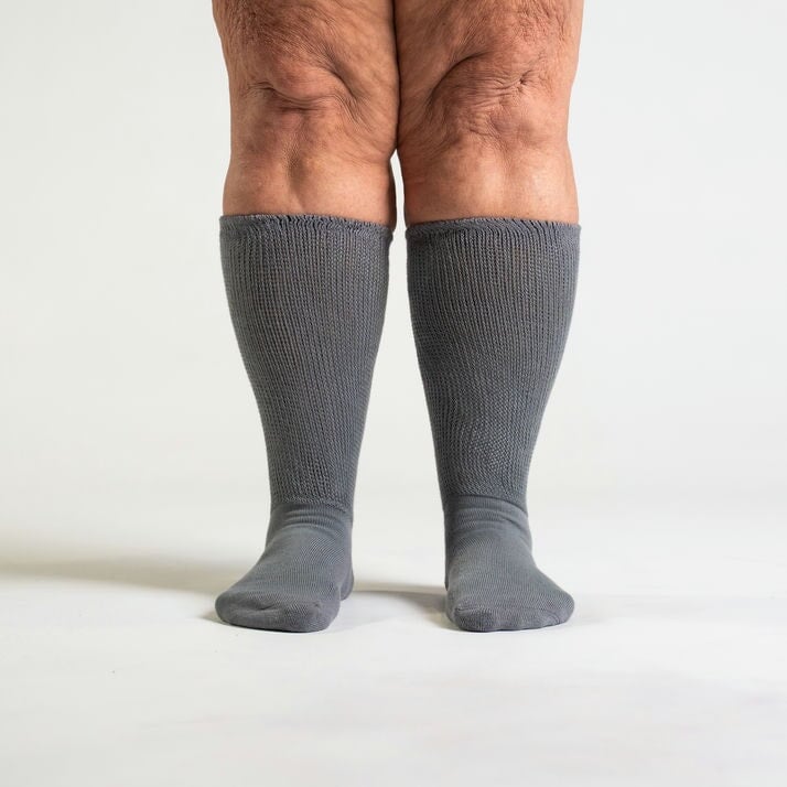 gray non-binding-socks