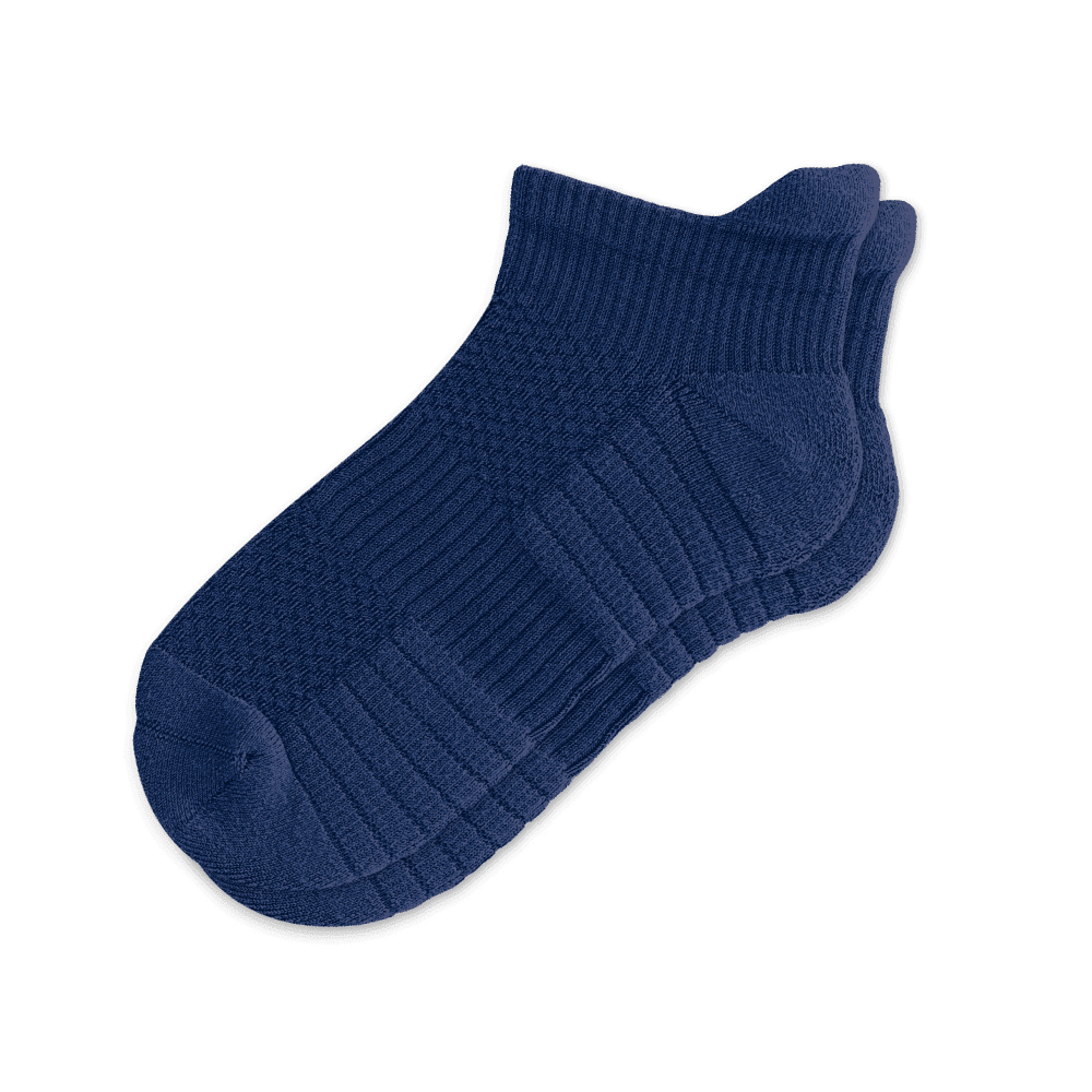 Navy blue compression socks